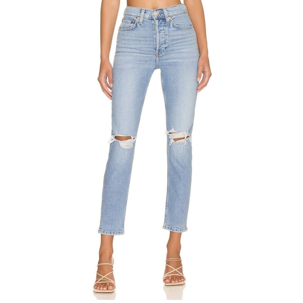Womens Size 29 REDONE 90’s High Rise Ankle Crop NWT